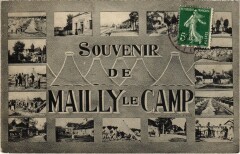 Camp-de-Mailly - Souvenir collage -
													10 Aube
												