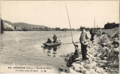 Vernon-Bords de Seine Un beau coup de ligne à Vernon