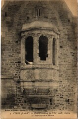 Vitre Chaire absidiale du XVIe siecle France
