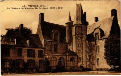 Vitre Le Chateau de Madame De Sevigne France