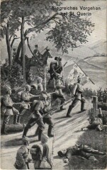 Siegreiches Vorgehen bei Saint-Querin -
													02 Aisne
												