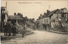 Vaux-sous-Laon - Grande Rue - Ruines -
													02 Aisne
												