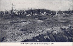 La Ville-aux-Bois - Vue - Ruines - 1916