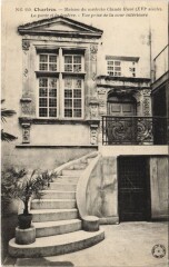 Chartres - Maison du médecin Claude Huvé (Xvi siécle) - La porte.. à Chartres