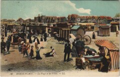 Berck-Plage - La Plage et les Villas à Berck