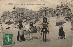 Berck-Plage - Vue de l'Hopital Saint-Francois de Sales à Berck