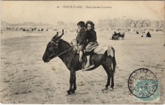 Berck-Plage - Deux jeunes Cavaliers à Berck