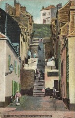 Boulogne-sur-Mer - La rue du Machicoulis à Boulogne-sur-Mer