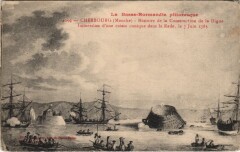 Cherbourg - Histoire de la Construction de la Digue -
													50 Manche
												