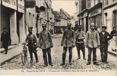 Soissons- Prisonniers allemands dans les rues France -
																					02200 Soissons
																			