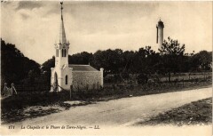 La Chapelle et le Phare de Terre-Négre
