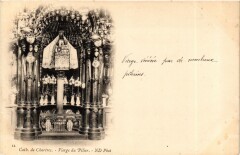 Cathédrale du Chartres Vierge du Pilier à Chartres