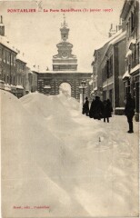 Doubs Pontarlier La Porte Sint-Pierre à Doubs