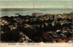 Gironde Arcachon Panorama Marée Haute à Arcachon