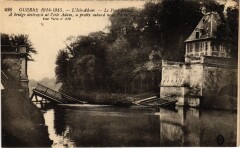 Isle-Adam - Le Pont detruit