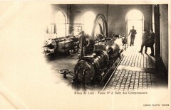 Mines de Lens - Fosse No 2 Salle des Compresseurs