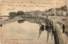 Le Pouliguen Le Port a marée basse au Pouliguen