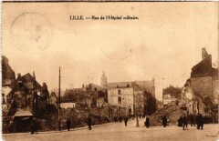 Lille Rue de l'Hospital militaire - ruines -
																					59160 Lille
																			