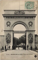 Rochefort-sur-Mer - Porte de l'Arsenal à Rochefort