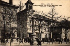 L'Administration des Timbres, Boulevard Brune - La Sortie des Employés à Paris 14e