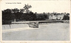 Samois Le barrage du Bas