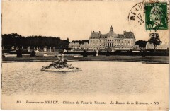 Chateau de Vaux le Vicomte Bassin de la Tritonne