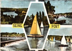 Seine Port souvenir à Seine-Port
