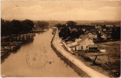 Saint-Mammes Vue Generale sur le Loing