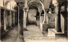 Jouarre Interieur de la Crypte à Jouarre