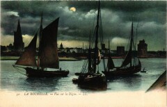 La Rochelle - Vue sur la Digue à La Rochelle