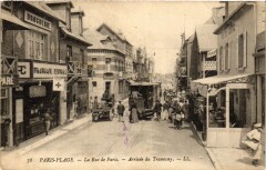 Paris-Plage - La Rue de Paris - arrivée du Tramway -
													62 Pas de Calais
												
