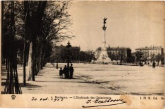 Bordeaux L'Esplanade des Quinconces à Bordeaux