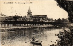 Andresy - Vue générale prise de l'Ile à Andrésy