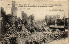 Militaire Les Ruines de Clermont-en-Argonne à Clermont-en-Argonne