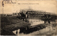 Militaire Toul - Le Pont-Route, construit par le 1er Génie