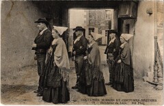 Habitants du Leon - Coutumes Moeurs et Costumes Bretons