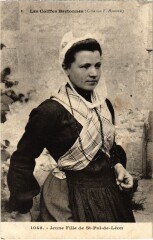 Jeune Fille de Saint-Pol-de-Leon - Folklore