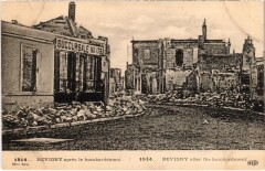 Militaire Revigny - Aprés le bombardement