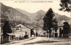 Aulus- Rue Principale du Village France