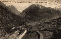 Merens et la Vallee de Nabre,vue prise en aval du 4e pont France