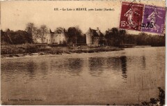 Le Loir a Mervé, prés Luché -
													72 Sarthe
												