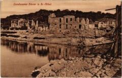 Saint-Mihiel - Ruines - Zerschossene Hauser in Saint-Mihiel -
																					55300 Saint-Mihiel
																			