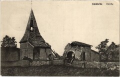 Combres - L'Eglise - Kirche - Ruines
