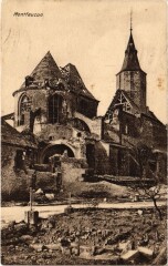 Montfaucon - L'Eglise - Ruines