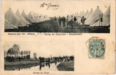 Militaire Camp de Sissonne - Campement - Lavage du Linge à Sissonne