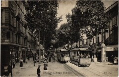 Nice - L'Avenue de la Gare à Nice