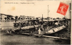 Golfe-Juan - Torpilleurs dans le Port