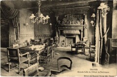 Troyes - Grande Salle de l'Hotel de Vauluisant à Troyes