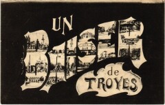 Troyes - Un Baiser collage dans les typos à Troyes
