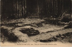 Fouilles de Grand Jailly - Porte de communication entre 2 salles